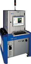Goepel Electronic’s TOM In-Line for automated conformal coating inspection.